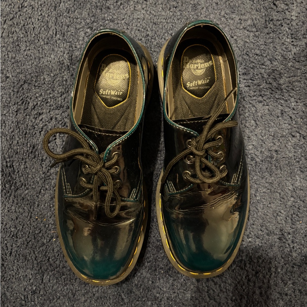 Dr. Marten’s Vegan 1461 Gloss Oxford Shoes - Picture 9 of 12